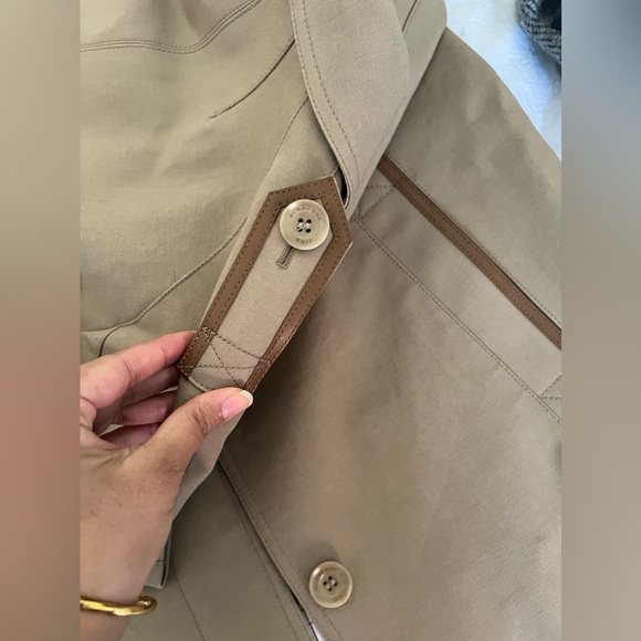 Burberry Brit Coat Size: S leather trimmed - Picture 15 of 16